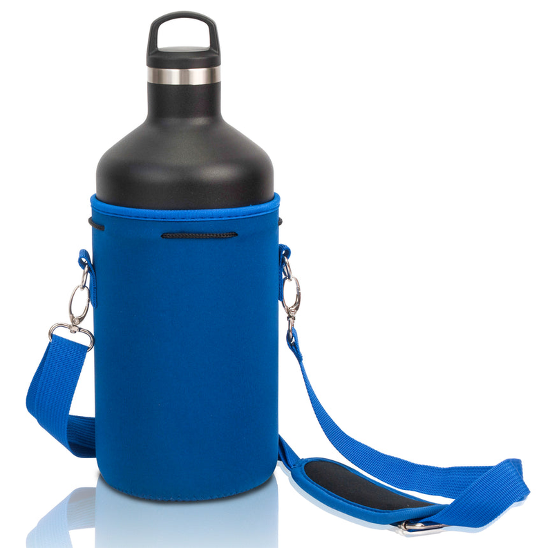Load image into Gallery viewer, Made Easy Kit Water Bottle Carrier Holder w/Shoulder Strap

