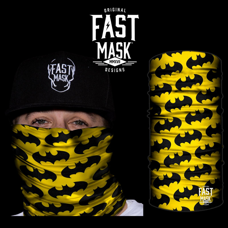 Load image into Gallery viewer, Batman Fleece Face Mask
