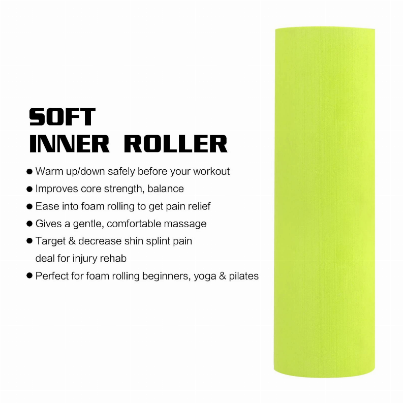 Load image into Gallery viewer, 2-In-1 Foam Roller for Deep Tissue Massage with Carrying Bag
