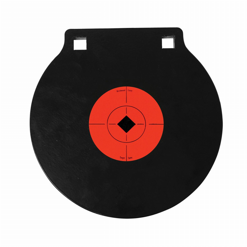 Load image into Gallery viewer, Birchwood Casey 10 Inch Double Hole Gong Ar500 Target
